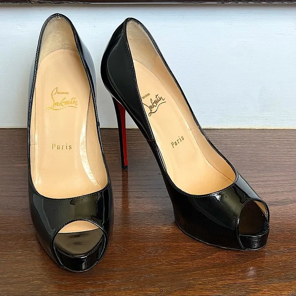 New Very Privé New Very Prive - 120 mm Platform pumps - Patent calf leather